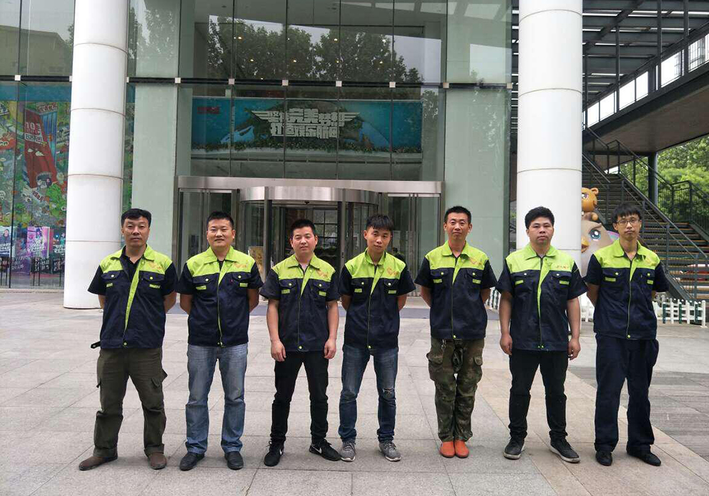 部分师傅合影